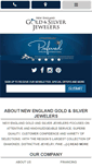 Mobile Screenshot of newenglandgoldjewelry.com